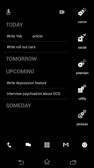 Illustration for article titled The Pic Tiled Homescreen